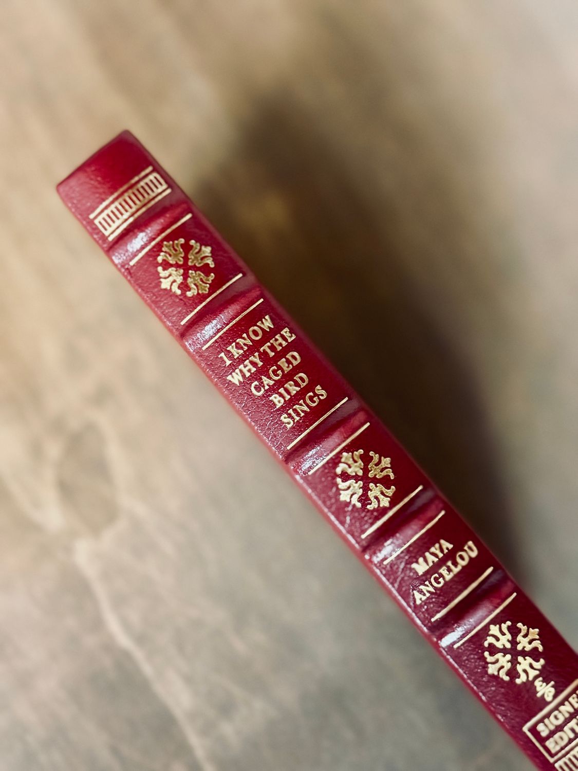 I Know Why the Caged Bird Sings by Maya Angelou (Easton Press Signed Limited Edition)