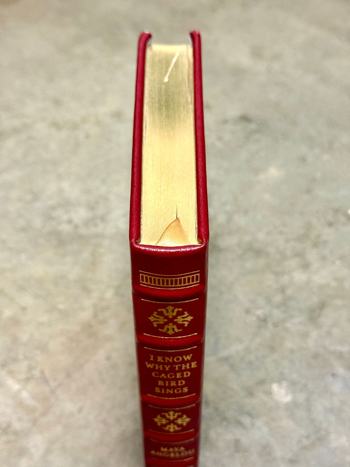 I Know Why the Caged Bird Sings by Maya Angelou (Easton Press Signed Limited Edition)
