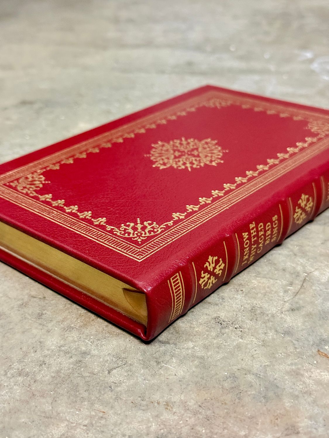 I Know Why the Caged Bird Sings by Maya Angelou (Easton Press Signed Limited Edition)