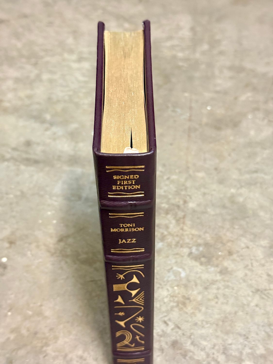 Jazz by Toni Morrison (Franklin Library Signed First Edition Society)