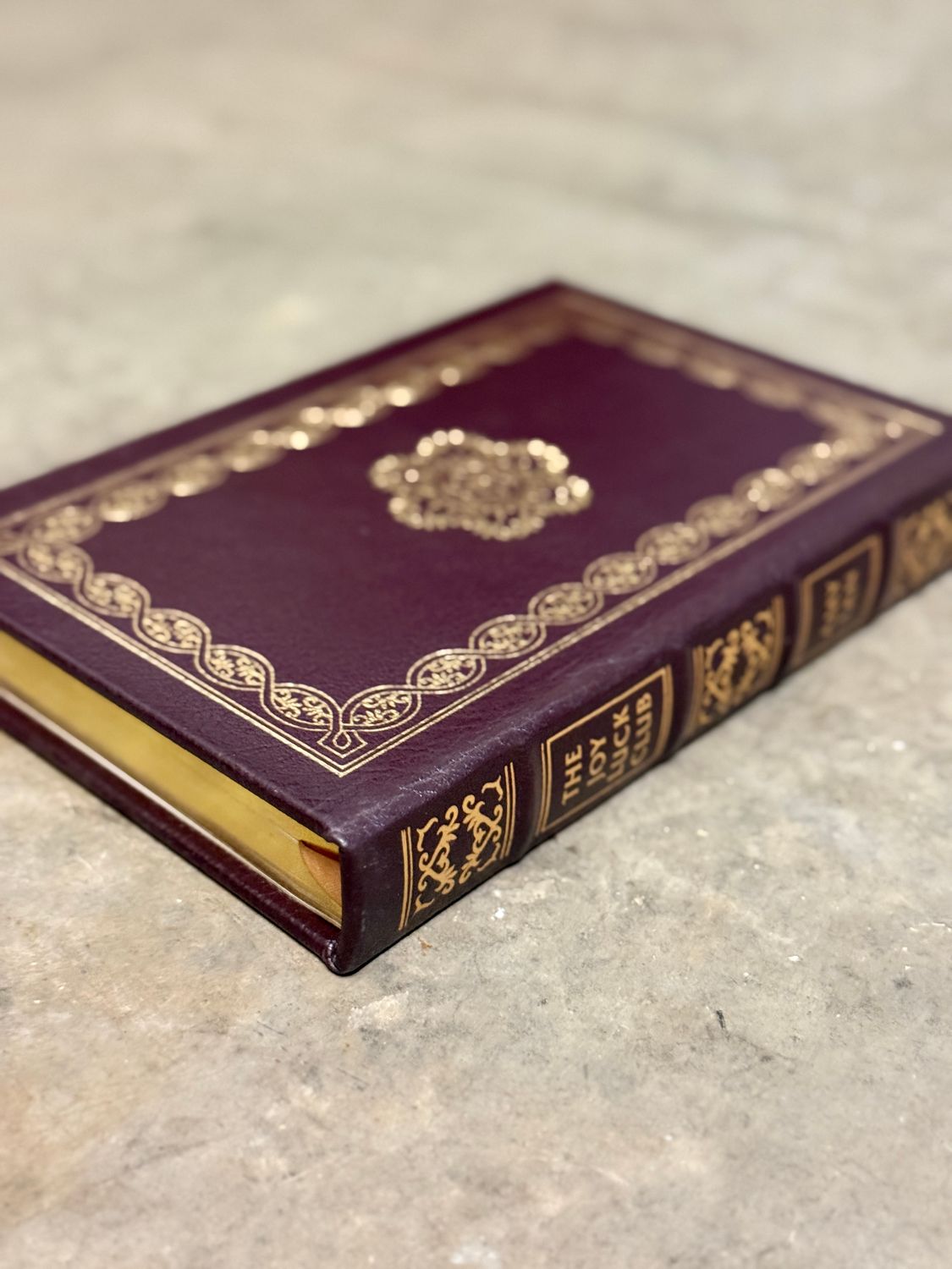The Joy Luck Club by Amy Tan (Easton Press Signed Modern Classics Edition)