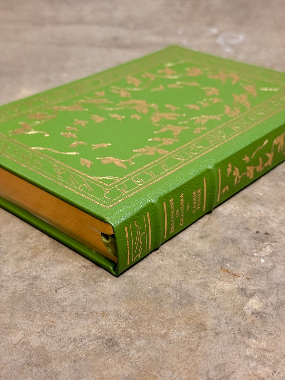 Delusions of Grandma by Carrie Fisher (Franklin Library Signed First Edition Society)