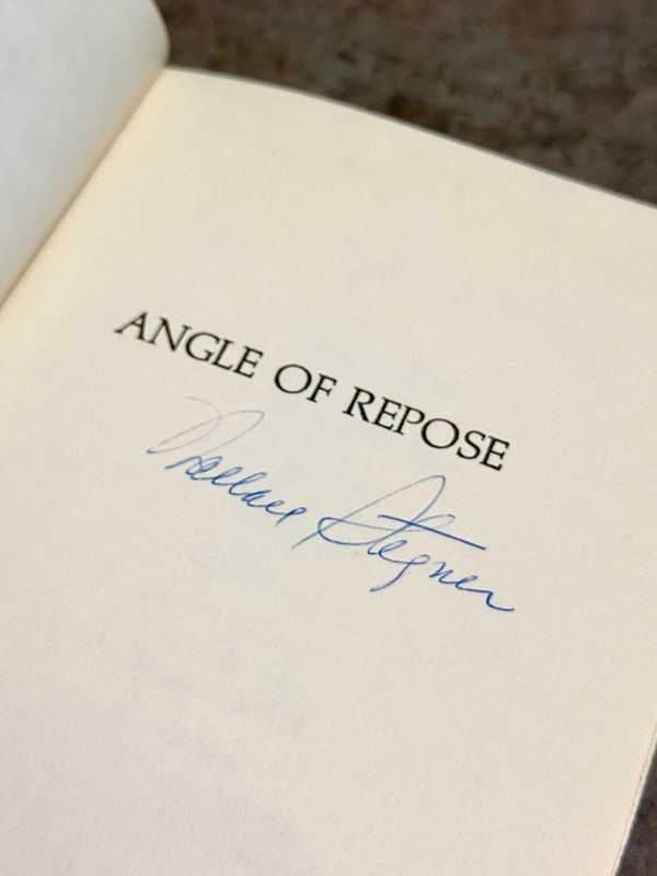 Angle of Repose by Wallace Stegner (Signed First Edition, 1971)