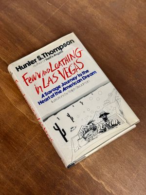 Fear and Loathing in Las Vegas by Hunter S. Thompson (First Edition, First Printing, 1971)