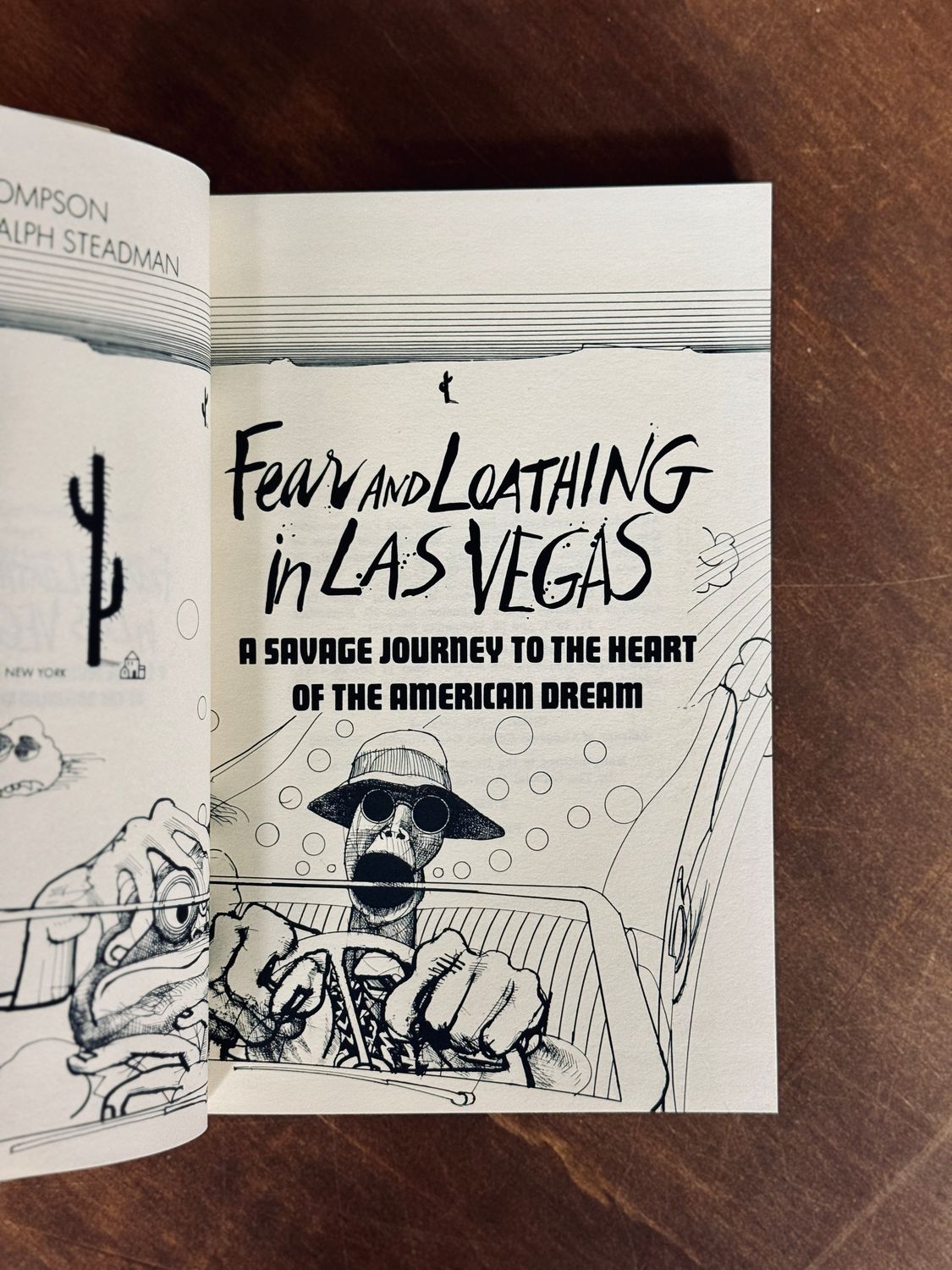 Fear and Loathing in Las Vegas by Hunter S. Thompson (First Edition, First Printing, 1971)
