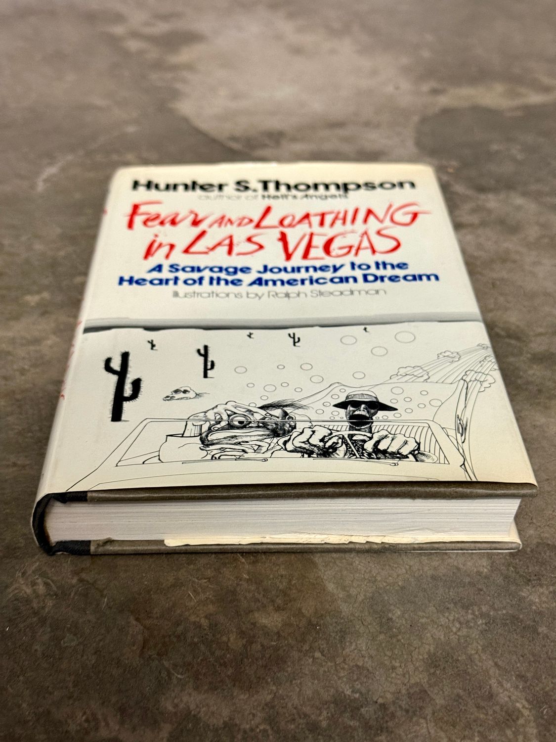 Fear and Loathing in Las Vegas by Hunter S. Thompson (First Edition, First Printing, 1971)
