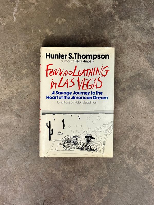 Fear and Loathing in Las Vegas by Hunter S. Thompson (First Edition, First Printing, 1971)
