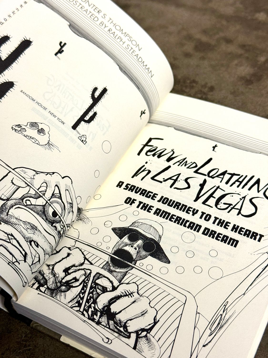 Fear and Loathing in Las Vegas by Hunter S. Thompson (First Edition, First Printing, 1971)