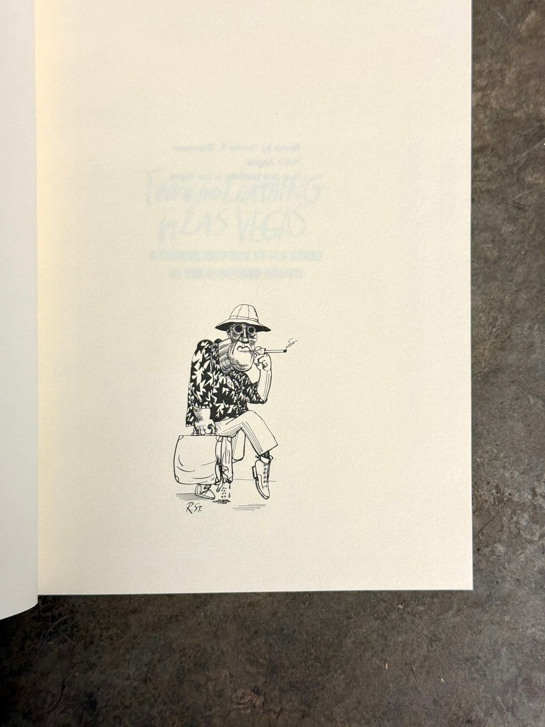 Fear and Loathing in Las Vegas by Hunter S. Thompson (First Edition, First Printing, 1971)