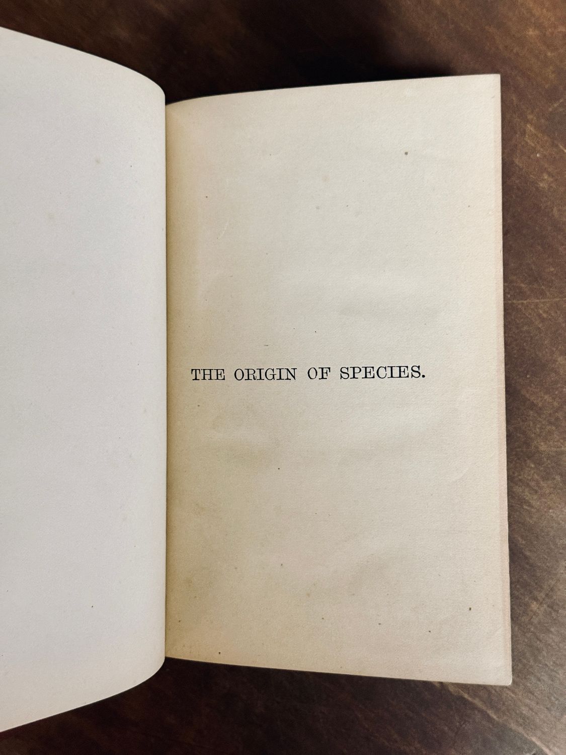 The Origin of Species by Charles Darwin (Sixth English Edition, D. Appleton &amp; Co., 1873)
