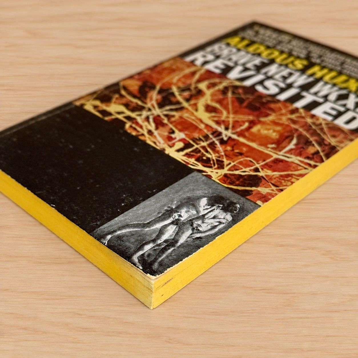 Brave New World Revisited by Aldous Huxley (Bantam F2124 Mass Market Paperback, 8th Printing, 1960s)