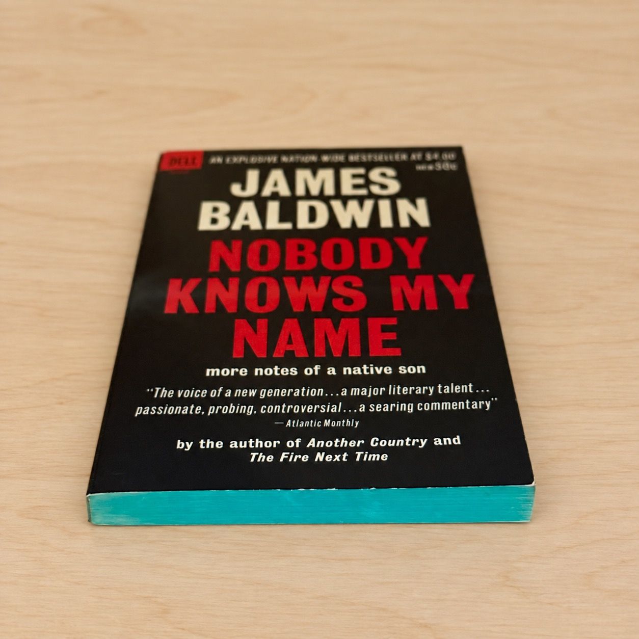 Nobody Knows My Name: More Notes of a Native Son by James Baldwin (First Dell Printing, Mass Market Paperback, 1963)