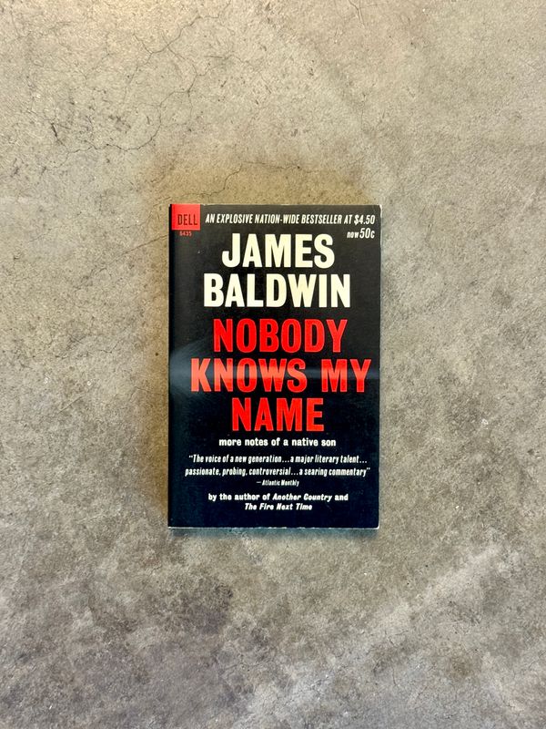 Nobody Knows My Name: More Notes of a Native Son by James Baldwin (First Dell Printing, Mass Market Paperback, 1963)
