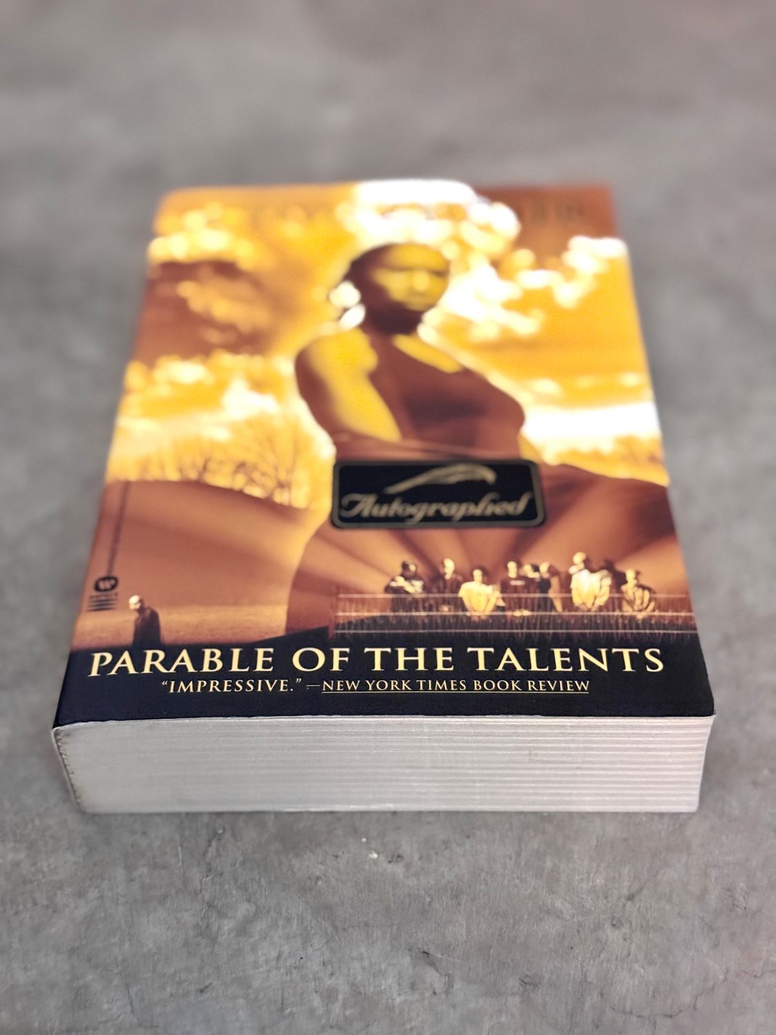 Parable of the Talents by Octavia E. Butler (Signed Warner Books Trade Paperback, 2nd Printing, 2000)