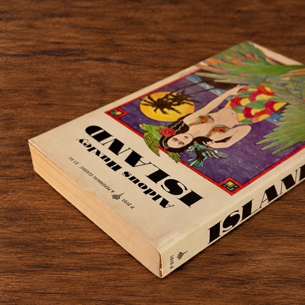 Island by Aldous Huxley (1972 First Perennial Classic Edition, Vintage Mass-Market Paperback)