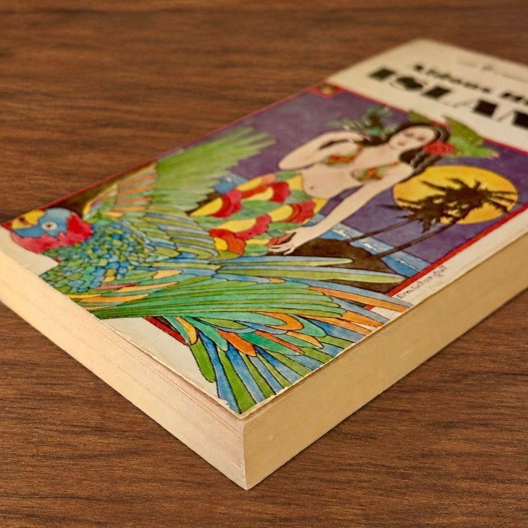 Island by Aldous Huxley (1972 First Perennial Classic Edition, Vintage Mass-Market Paperback)