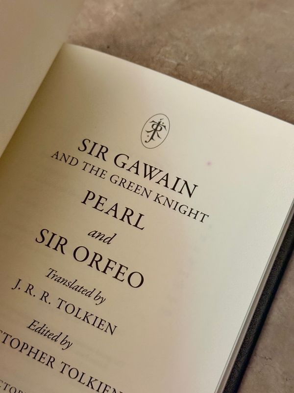 Sir Gawain and the Green Knight, Pearl and Sir Orfeo by J.R.R. Tolkien (Easton Press Collector’s Edition, 2019)
