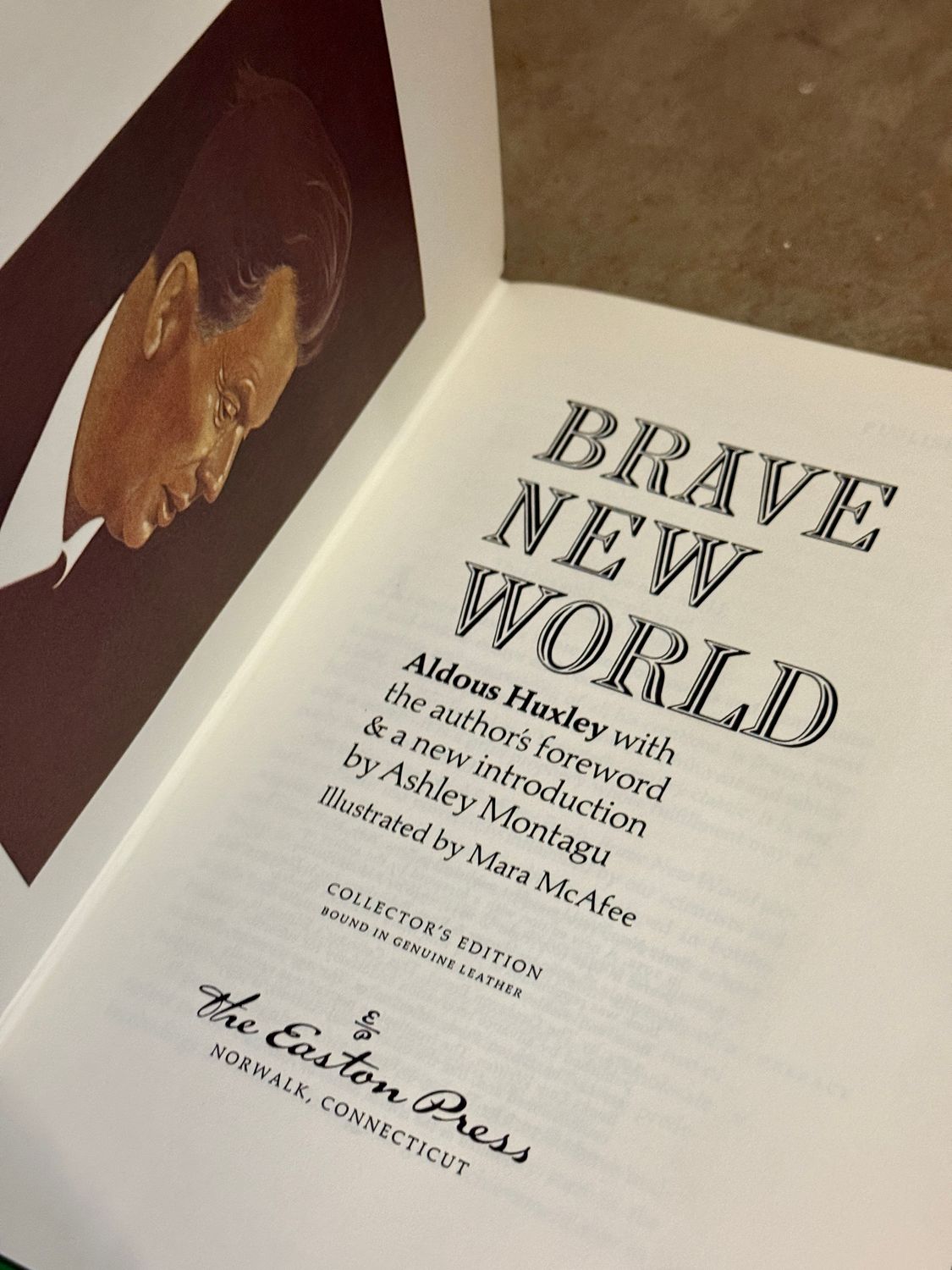 Brave New World by Aldous Huxley (Easton Press Collector’s Edition, 1978)