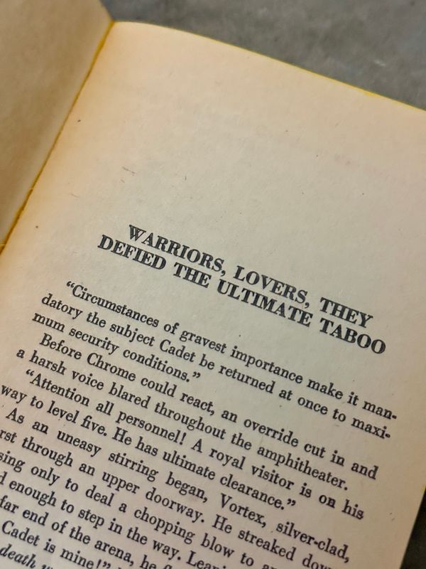 Chrome by George Nader (1979 Jove First Paperback Edition, Vintage Mass-Market Sci-Fi)
