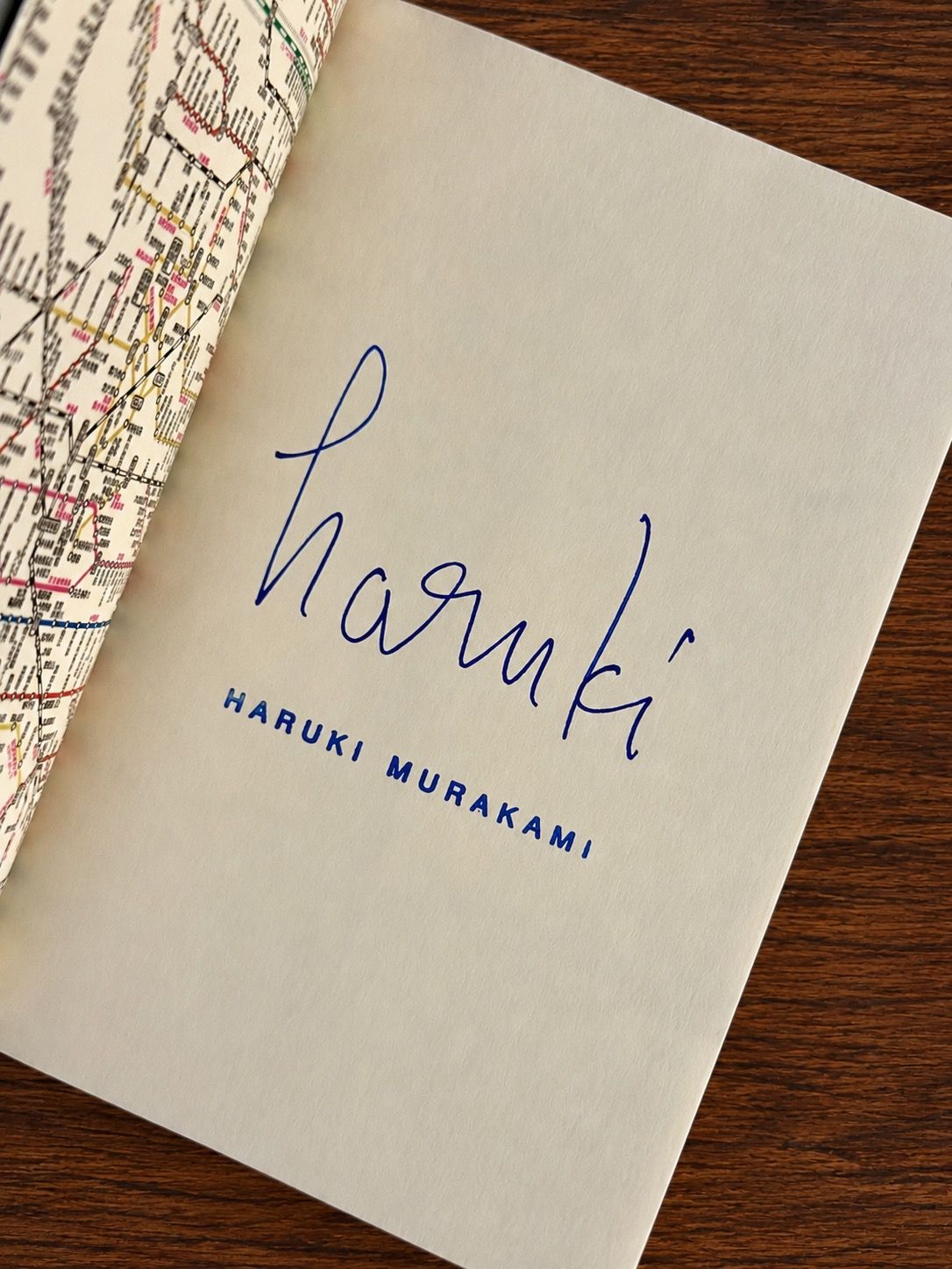 Colorless Tsukuru Tazaki and His Years of Pilgrimage by Haruki Murakami (Signed First American Edition, Knopf, 2014)