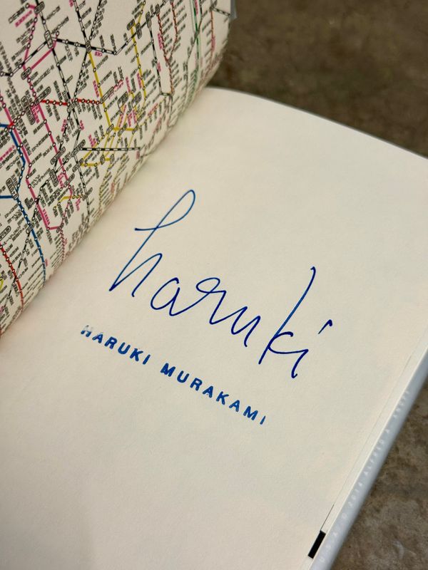 Colorless Tsukuru Tazaki and His Years of Pilgrimage by Haruki Murakami (Signed First American Edition, Knopf, 2014)