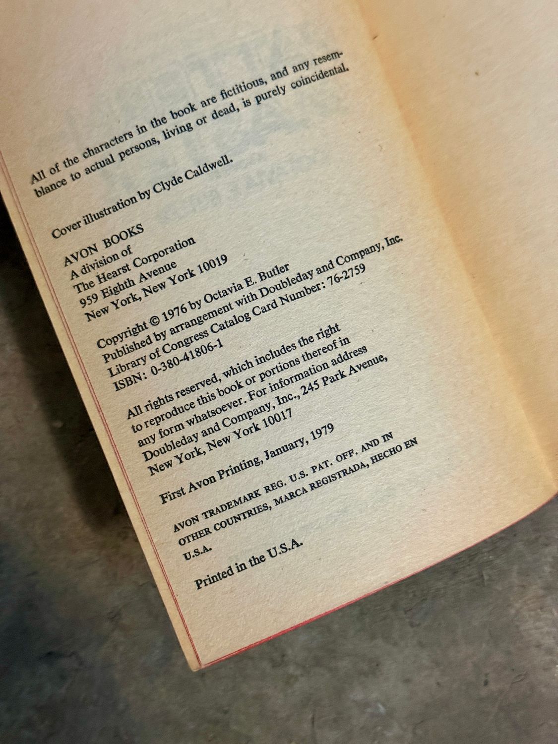 Patternmaster by Octavia E. Butler (First Avon Paperback Printing, 1979, Vintage Mass-Market)