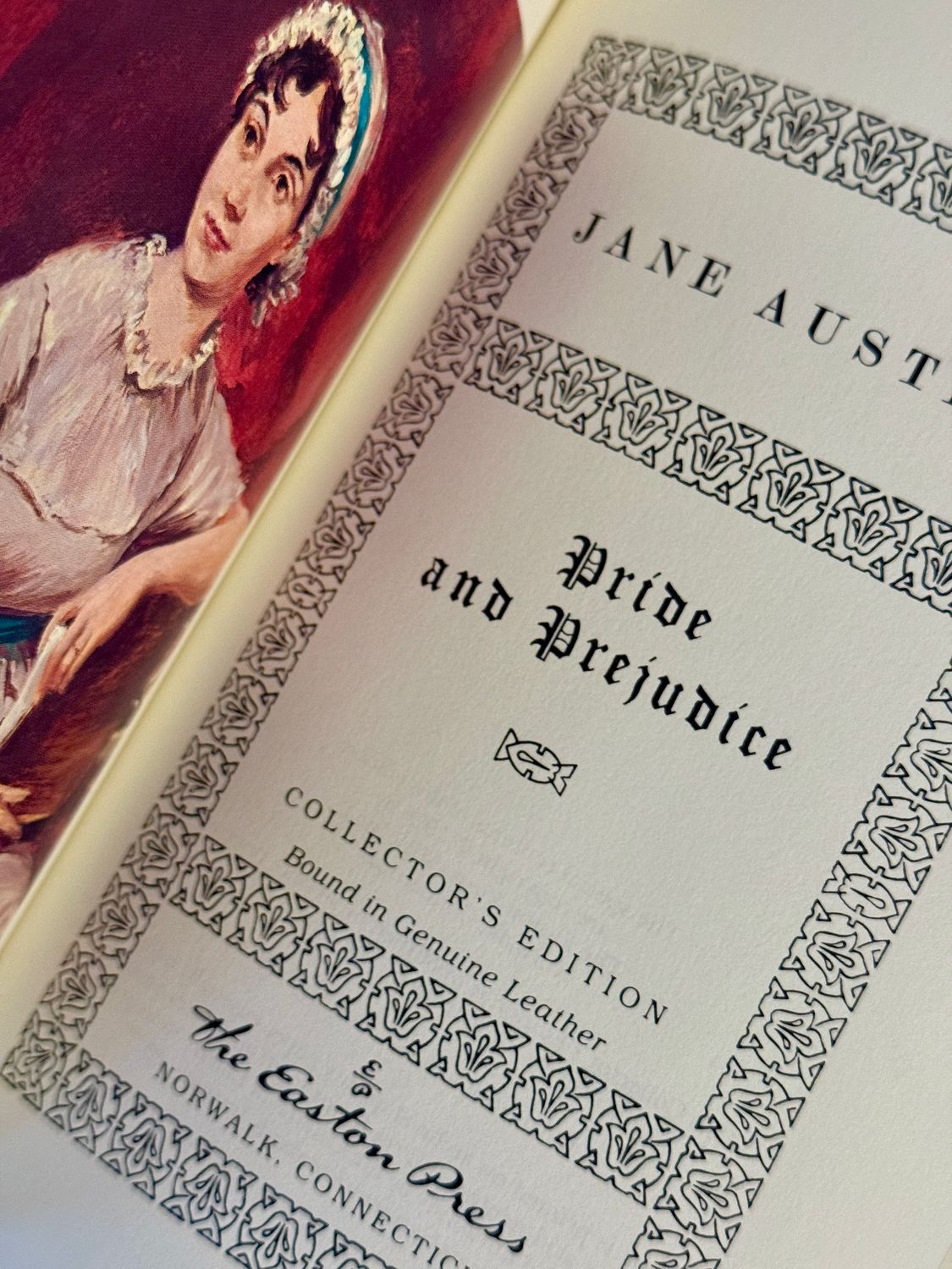 Pride and Prejudice by Jane Austen (Easton Press Collector’s Edition, 1996, Full Leather)