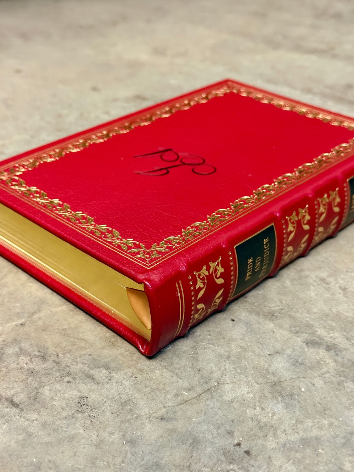 Pride and Prejudice by Jane Austen (Easton Press Collector’s Edition, 1996, Full Leather)