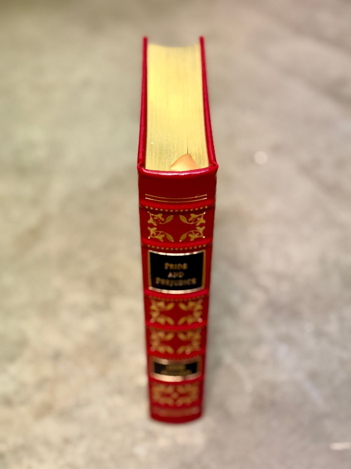 Pride and Prejudice by Jane Austen (Easton Press Collector’s Edition, 1996, Full Leather)