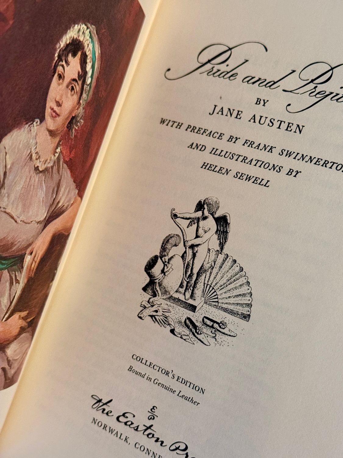 Pride and Prejudice by Jane Austen (Easton Press 1977 Collector’s Edition, Full Leather, Illustrated)