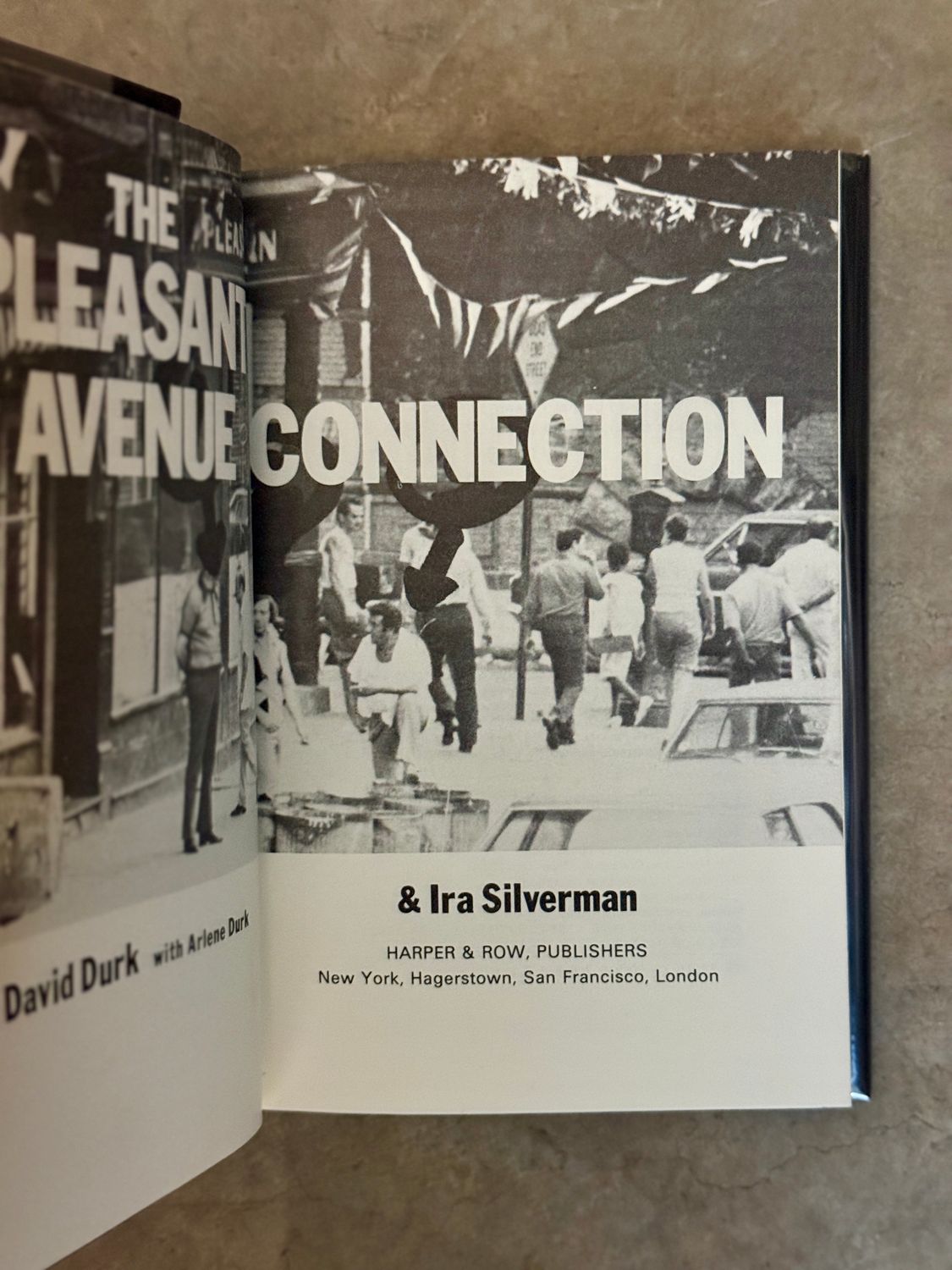 The Pleasant Avenue Connection by David Durk &amp; Ira Silverman (First Edition, First Printing, 1976 Hardcover)