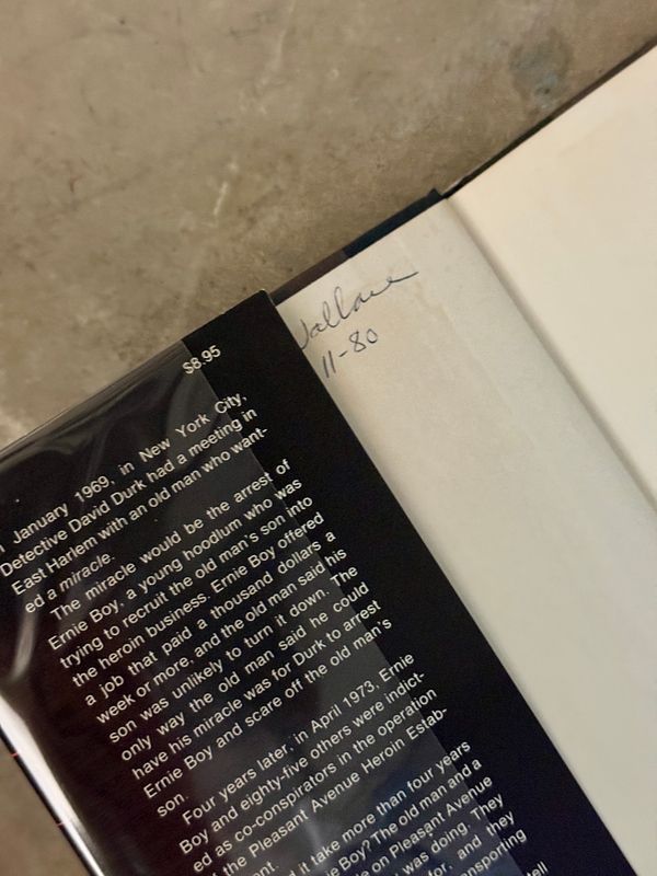 The Pleasant Avenue Connection by David Durk &amp; Ira Silverman (First Edition, First Printing, 1976 Hardcover)