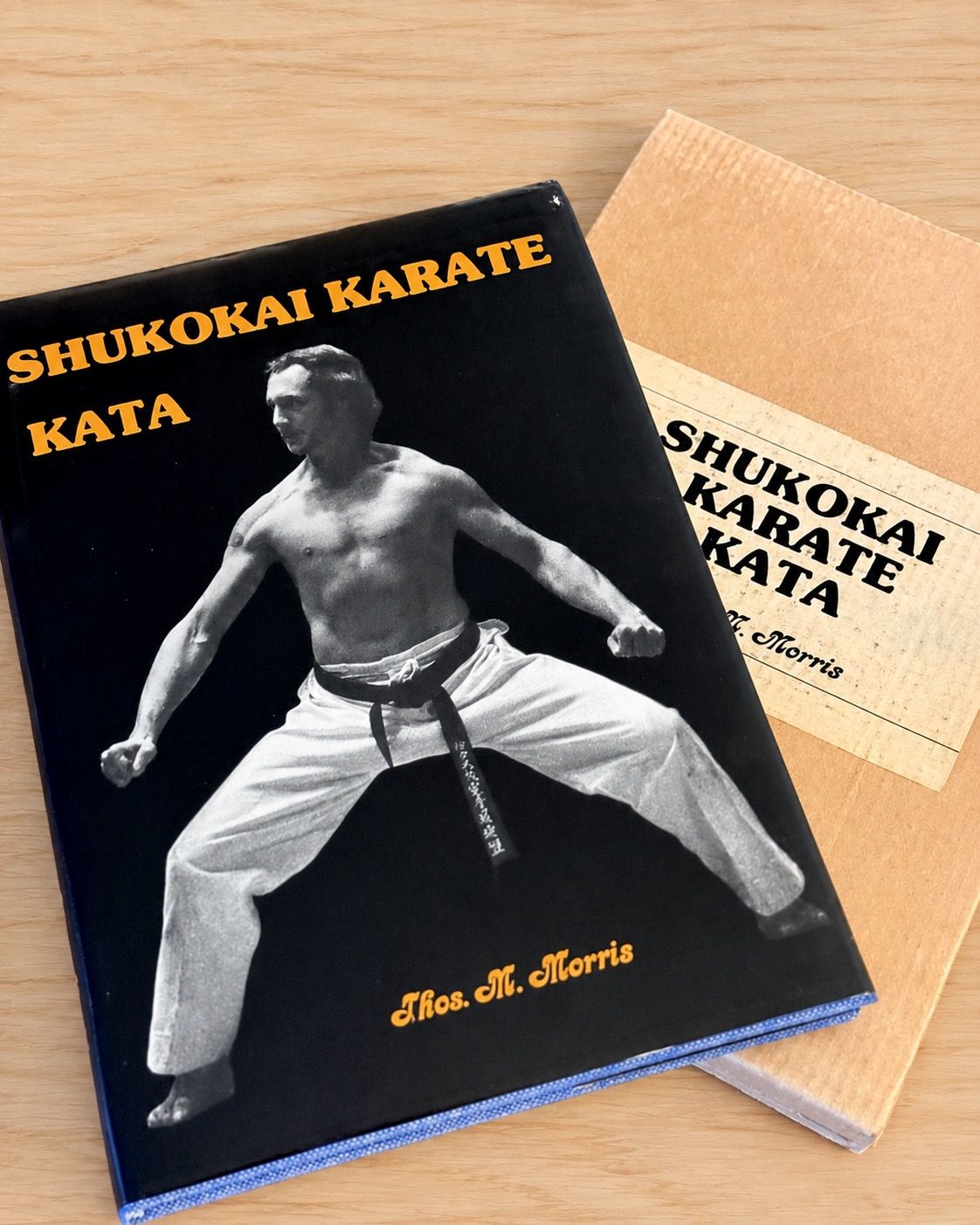 Shukokai Karate Kata by Thos. M. Morris (First Edition, 1982 Hardcover with Dust Jacket &amp; Original Slipcase)