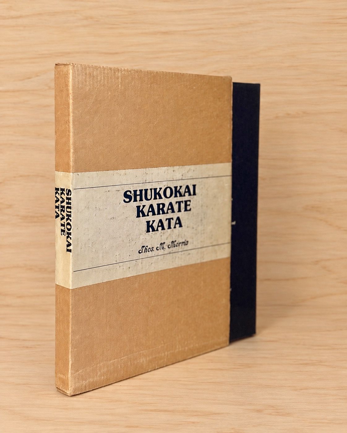 Shukokai Karate Kata by Thos. M. Morris (First Edition, 1982 Hardcover with Dust Jacket &amp; Original Slipcase)