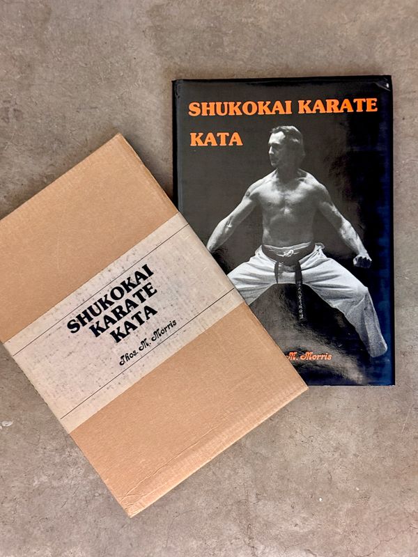 Shukokai Karate Kata by Thos. M. Morris (First Edition, 1982 Hardcover with Dust Jacket &amp; Original Slipcase)
