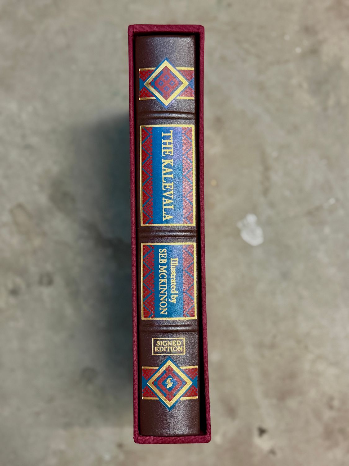 The Kalevala: The Epic Poem of Finland (Easton Press Deluxe Signed Limited Edition, No. 150 of 1,200, Illustrated by Seb McKinnon)