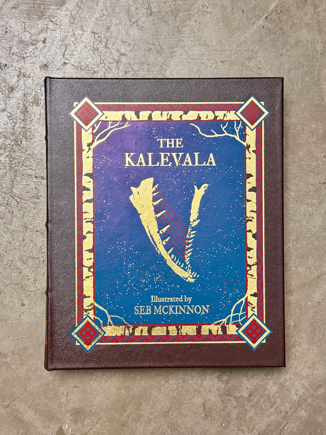 The Kalevala: The Epic Poem of Finland (Easton Press Deluxe Signed Limited Edition, No. 150 of 1,200, Illustrated by Seb McKinnon)
