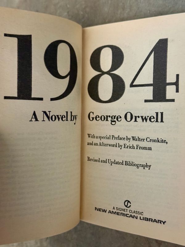 1984 by George Orwell (Signet Classic 1984 Commemorative Edition, Mass-Market Paperback)
