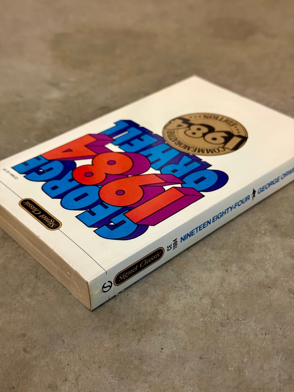 1984 by George Orwell (Signet Classic 1984 Commemorative Edition, Mass-Market Paperback)