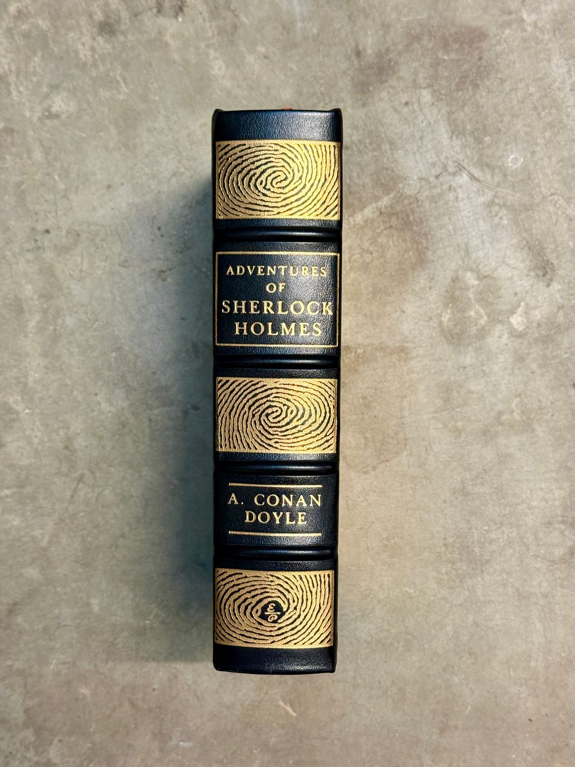 The Adventures of Sherlock Holmes by Sir Arthur Conan Doyle (Easton Press Collector’s Edition, 1981, Full Leather)