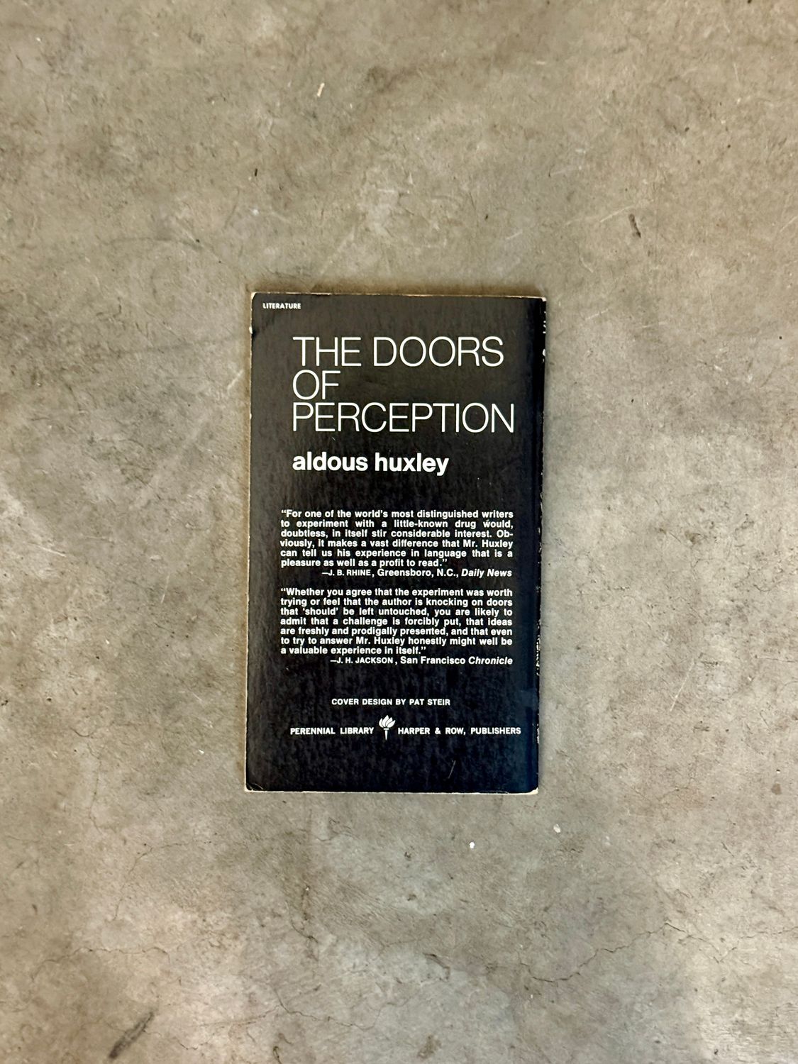 The Doors of Perception by Aldous Huxley (First Perennial Library Edition, 1970, Mass-Market Paperback)