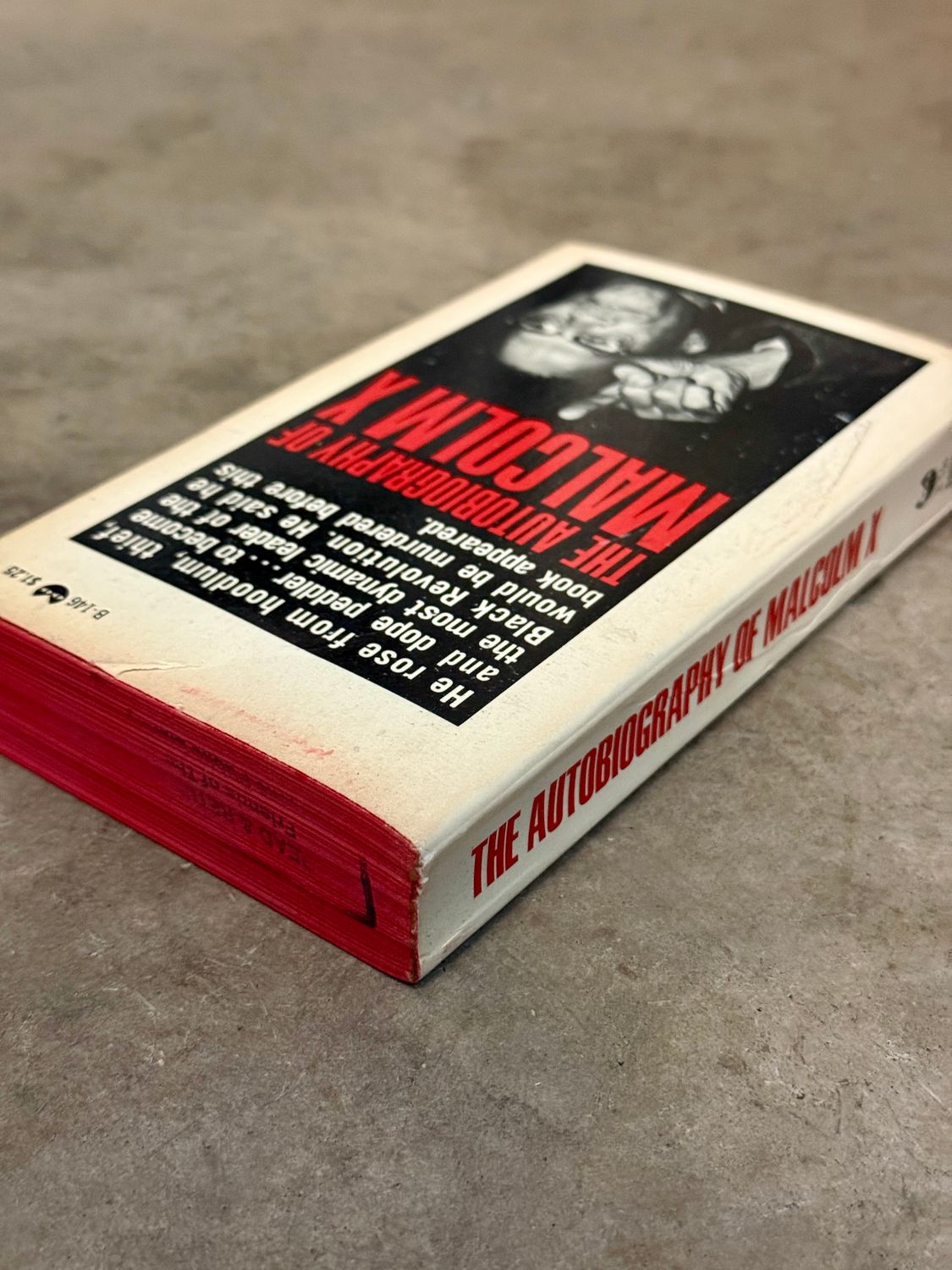 The Autobiography of Malcolm X as Told to Alex Haley (Grove Press / Evergreen Black Cat, 1966 Mass Market Paperback)