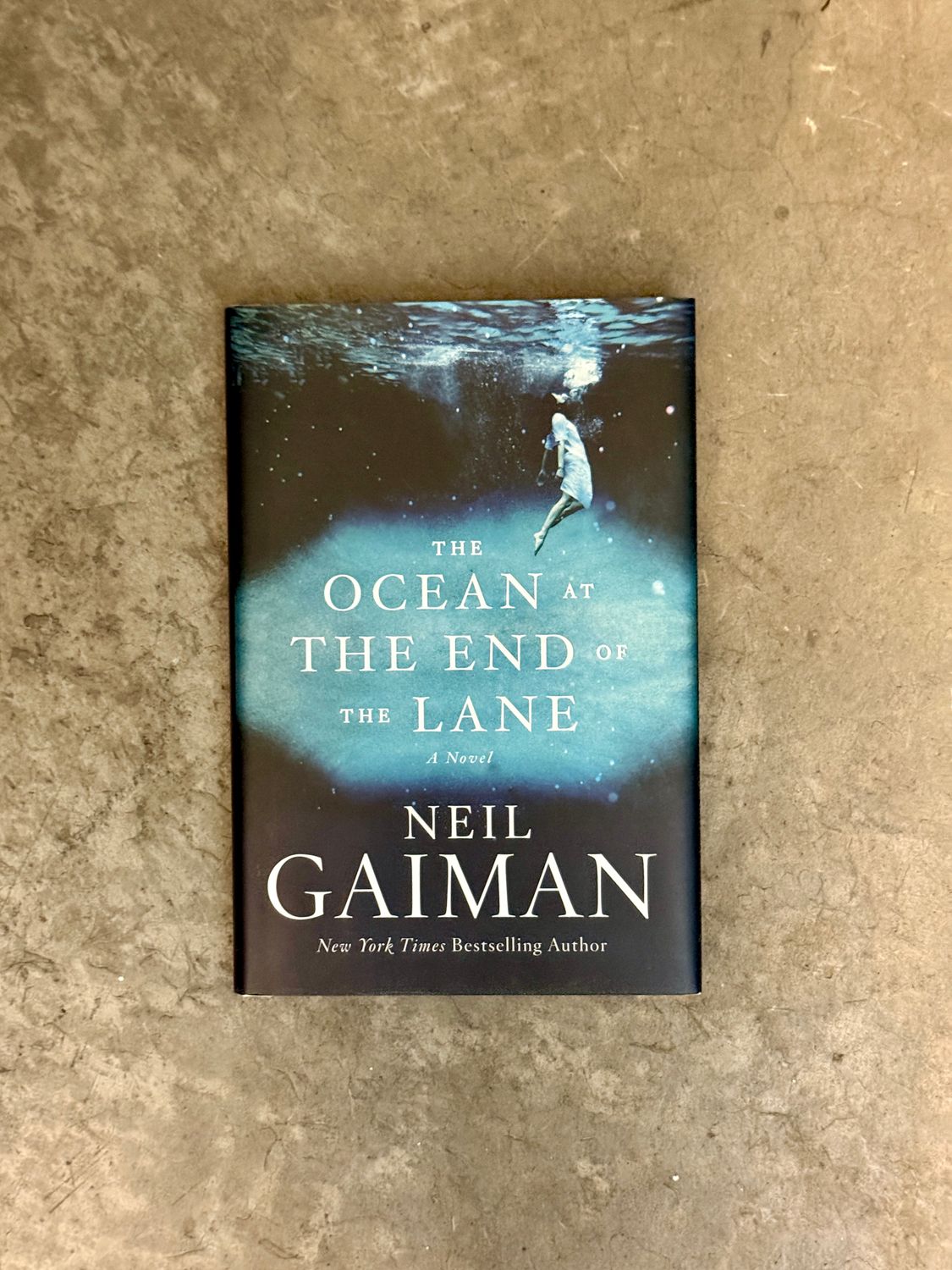 The Ocean at the End of the Lane by Neil Gaiman (Signed &amp; Doodled First Edition, First Printing, 2013 Hardcover)
