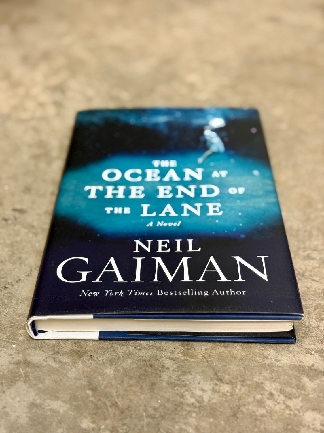 The Ocean at the End of the Lane by Neil Gaiman (Signed &amp; Doodled First Edition, First Printing, 2013 Hardcover)