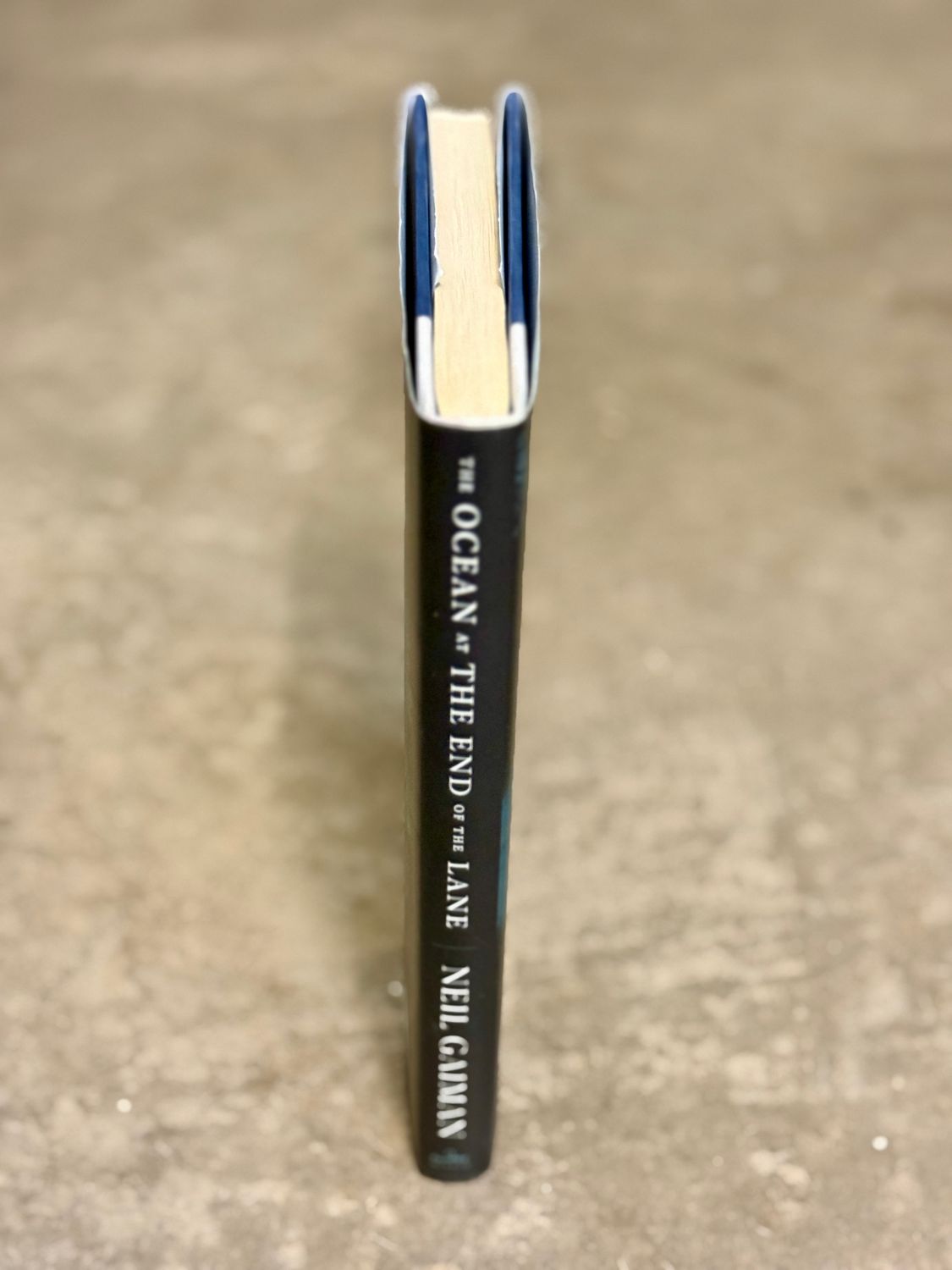 The Ocean at the End of the Lane by Neil Gaiman (Signed &amp; Doodled First Edition, First Printing, 2013 Hardcover)