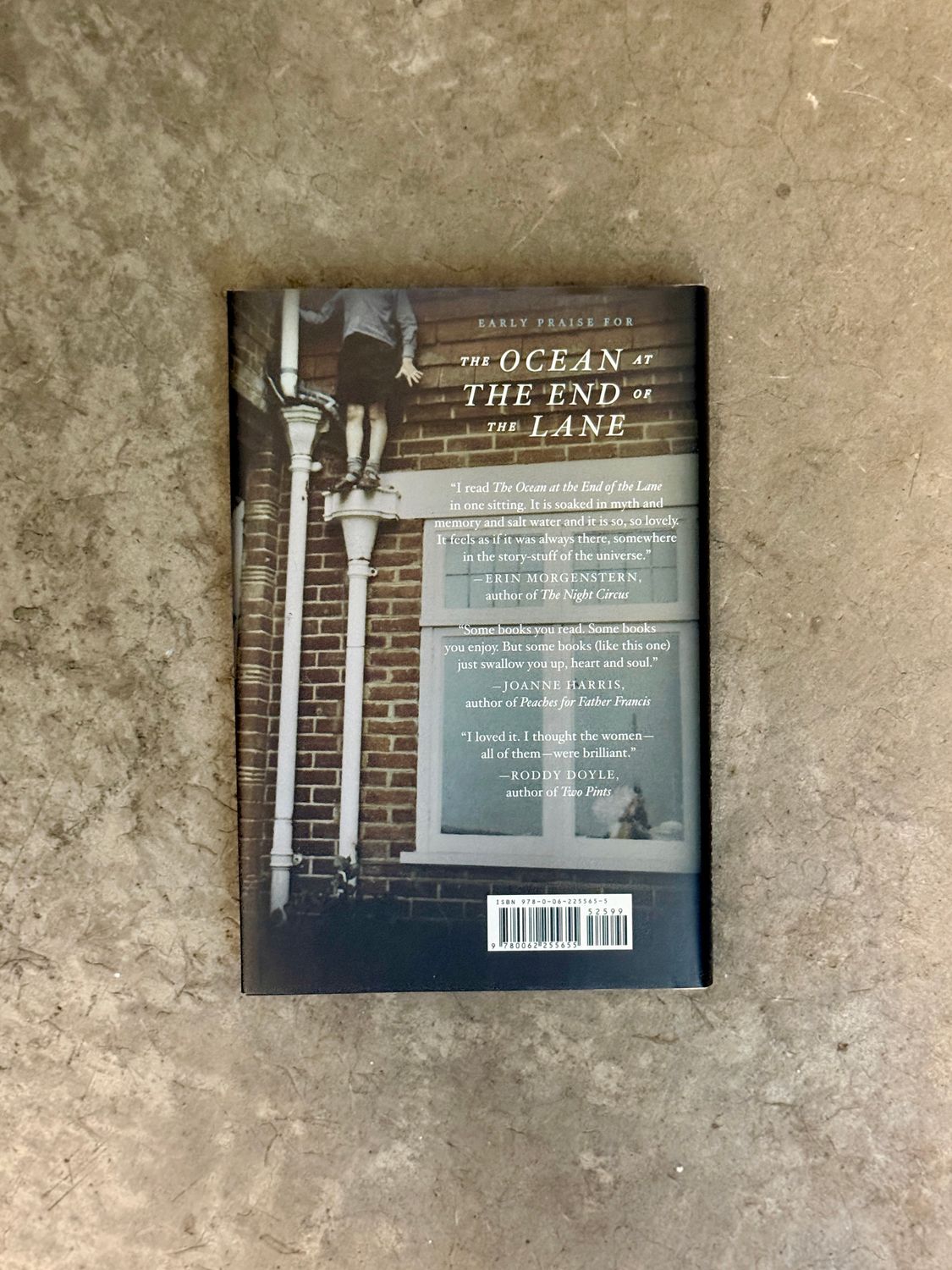 The Ocean at the End of the Lane by Neil Gaiman (Signed &amp; Doodled First Edition, First Printing, 2013 Hardcover)