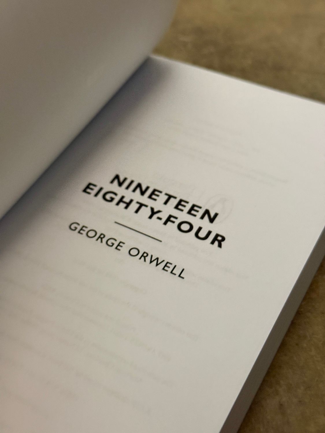 Nineteen Eighty-Four by George Orwell (Penguin Books Australia / T2 Special Edition Paperback)