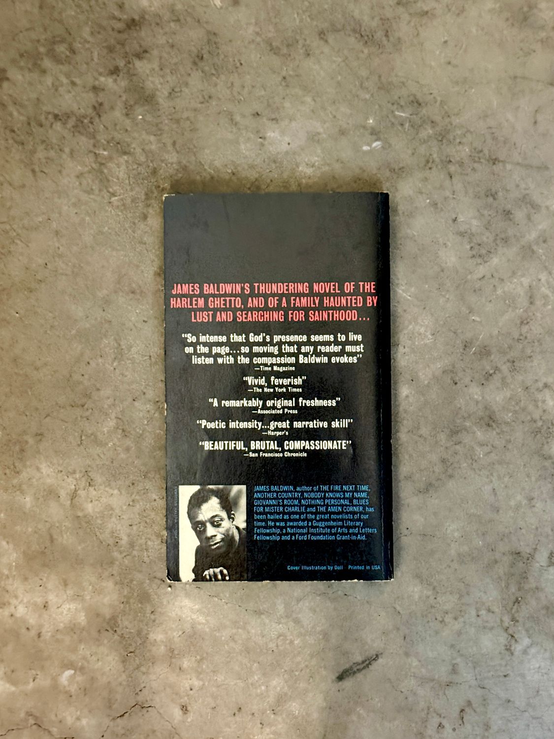 Go Tell It on the Mountain by James Baldwin (First Dell Printing, 1965 Vintage Mass Market)