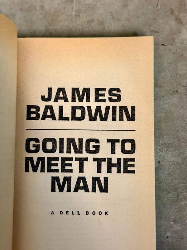Going to Meet the Man by James Baldwin (Dell Mass-Market Paperback, 8th Printing, 1971)