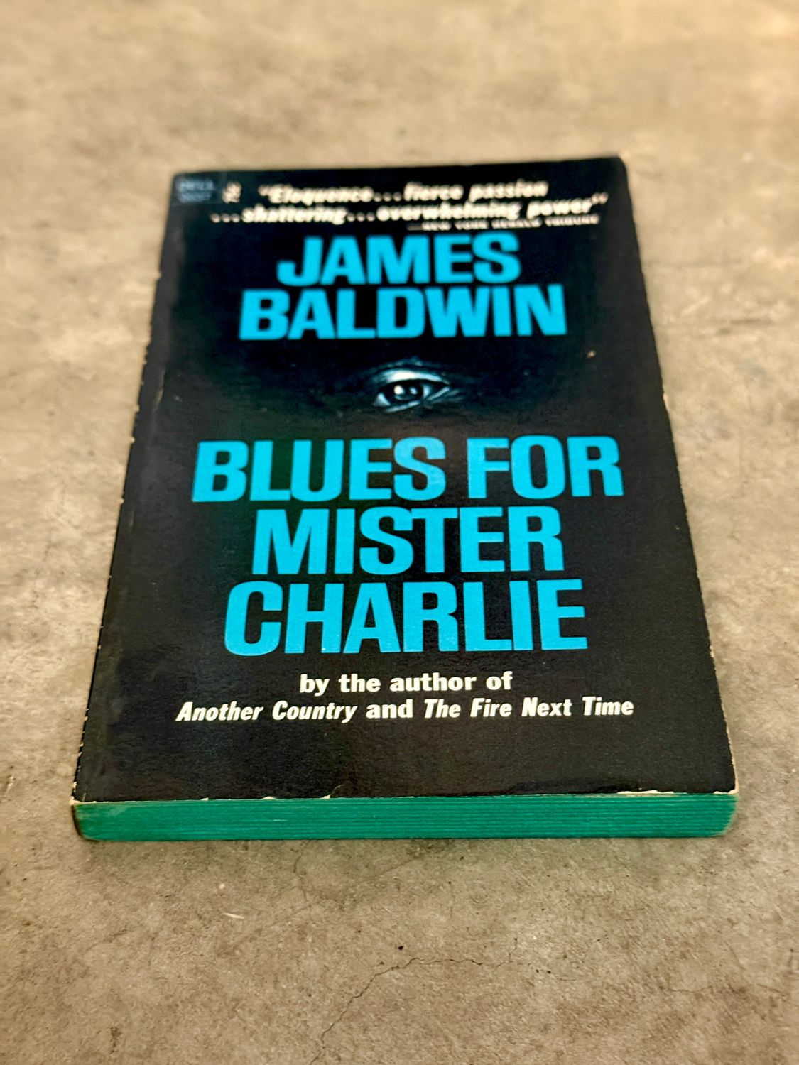 Blues for Mister Charlie by James Baldwin (Dell 0637 Vintage Mass-Market Paperback)
